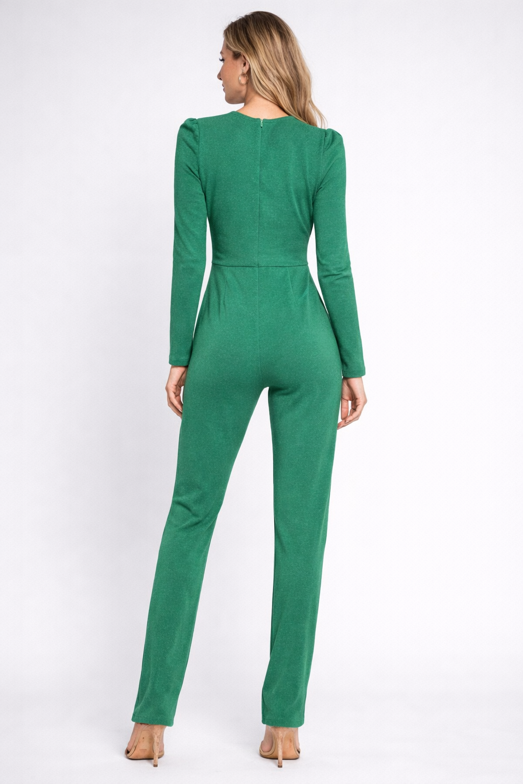 Macacão Verde Com Nó Frontal Ave Rara