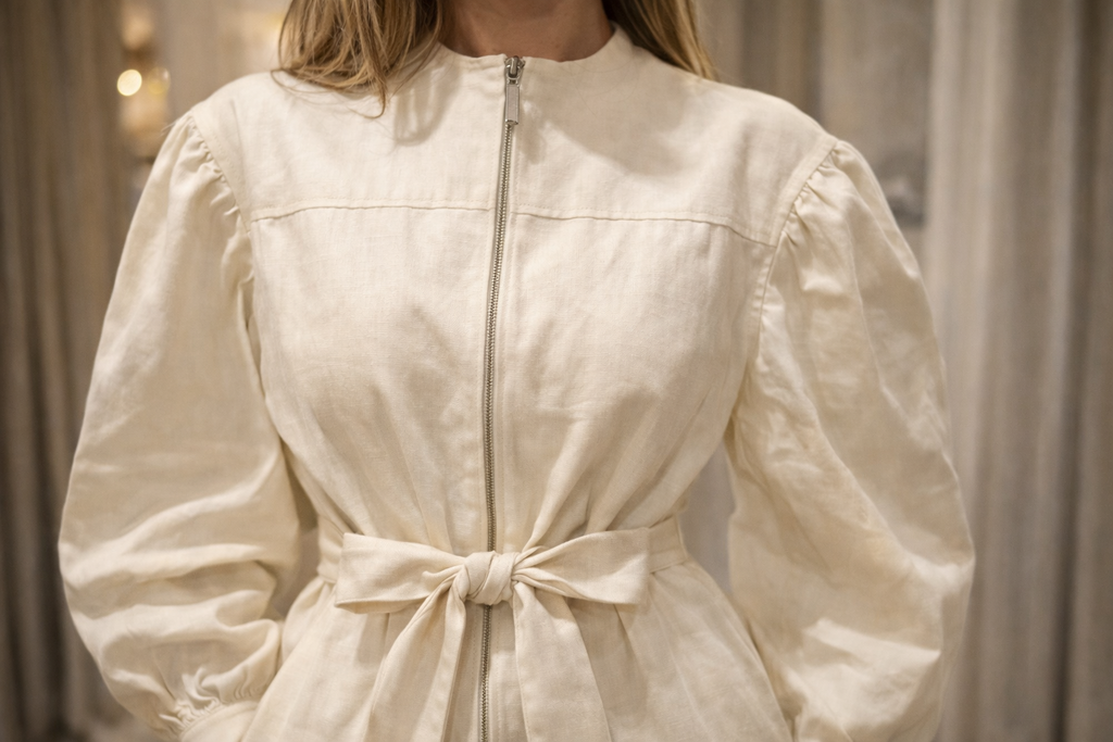 Macacão longo off white