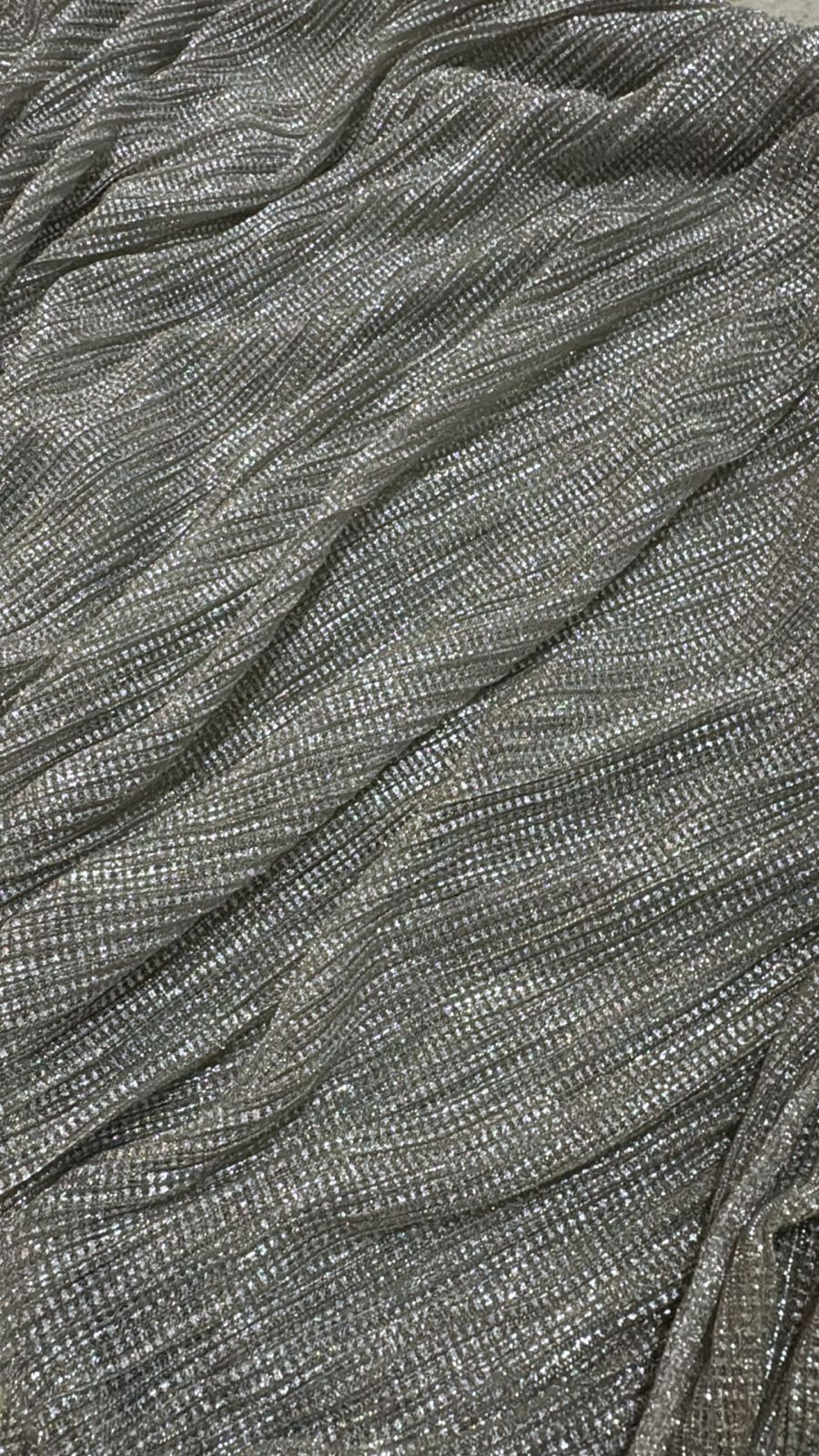 Conjunto Prateado Beach Resort Drapeado